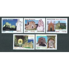 San Marino - Correo 2000 Yvert 1693/7 ** Mnh Arte religioso