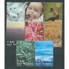 San Marino - Correo 2002 Yvert 1797/804 ** Mnh