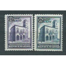 San Marino - Correo 1934 Yvert 184/5 ** Mnh