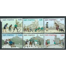 San Marino - Correo 2003 Yvert 1906/11 ** Mnh Juegos infantiles