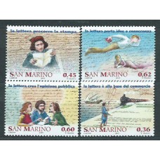 San Marino - Correo 2005 Yvert 1995/8 ** Mnh