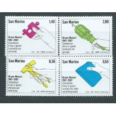 San Marino - Correo 2007 Yvert 2088/91 ** Mnh