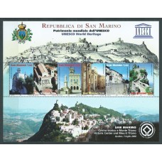 San Marino - Correo  2008 Yvert 2156/61 ** Mnh Centro histórico