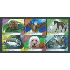 San Marino - Correo 2009 Yvert 2208/13 ** Mnh Fauna