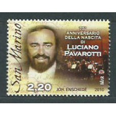 San Marino - Correo 2010 Yvert 2249 ** Mnh Pavaroti