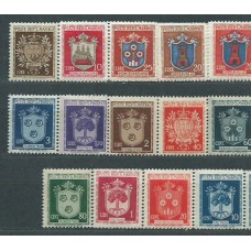 San Marino - Correo 1945-46 Yvert 259/67+269+271/4 ** Mnh Escudos