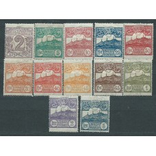 San Marino - Correo 1903 Yvert 34/45 * Mh