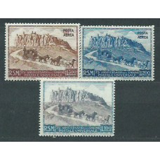 San Marino - Correo 1949 Yvert 342+A,73/3B ** Mnh UPU Falta nº 73A