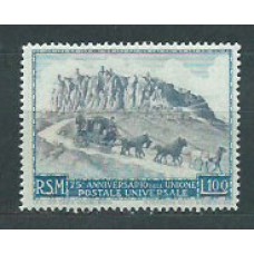 San Marino - Correo 1949 Yvert 342 ** Mnh UPU