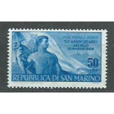 San Marino - Correo 1956 Yvert 411 ** Mnh