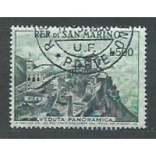 San Marino - Correo 1958 Yvert 444 usado