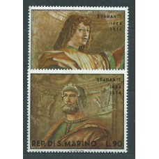 San Marino - Correo 1969 Yvert 734/5 ** Mnh Pintura