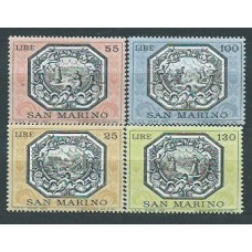 San Marino - Correo 1972 Yvert 804/7 ** Mnh Pinturas