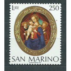 San Marino - Correo 1974 Yvert 885 ** Mnh Navidad