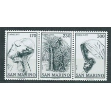 San Marino - Correo 1977 Yvert 952/4 ** Mnh Diseños de Emilio Greco