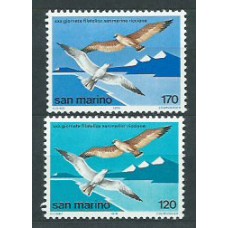 San Marino - Correo 1978 Yvert 962/3 ** Mnh Fauna aves