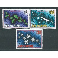 San Marino - Correo 1978 Yvert 968/70 ** Mnh Navidad