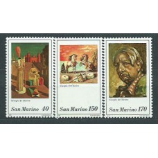 San Marino - Correo 1979 Yvert 997/9 ** Mnh Pintura