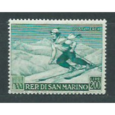 San Marino - Aereo Yvert 100 ** Mnh Deportes