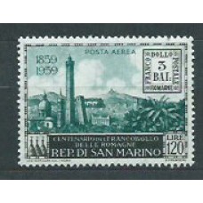 San Marino - Aereo Yvert 119 ** Mnh Bolonia