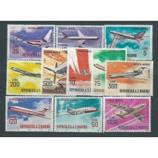 San Marino - Aereo Yvert 128/38 ** Mnh Aviones