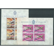 San Marino - Aereo Yvert 137/8 ** Mnh Aviones