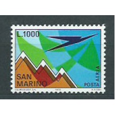San Marino - Aereo Yvert 139 ** Mnh