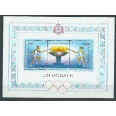 San Marino - Hojas Yvert 12 ** Mnh Olimpiadas de Los Angeles