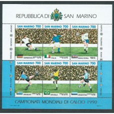 San Marino - Hojas Yvert 16 ** Mnh Deportes fútbol