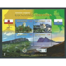 San Marino - Hojas Yvert 50 ** Mnh Gibraltar