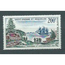 San Pierre y Miquelon - Aereo Yvert 30 ** Mnh