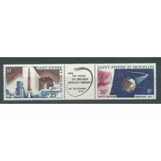 San Pierre y Miquelon - Aereo Yvert 34A ** Mnh Astro