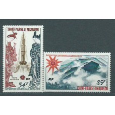 San Pierre y Miquelon - Aereo Yvert 48/9 ** Mnh