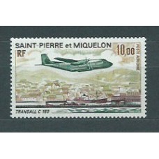 San Pierre y Miquelon - Aereo Yvert 57 ** Mnh Avión