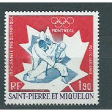 San Pierre y Miquelon - Aereo Yvert 61 ** Mnh Olimpiadas Montreal