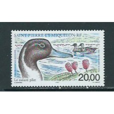 San Pierre y Miquelon - Aereo Yvert 79 ** Mnh Fauna. Aves