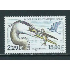 San Pierre y Miquelon - Aereo Yvert 81 ** Mnh Fauna. Aves