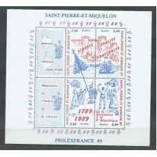 San Pierre y Miquelon - Hojas Yvert 3 ** Mnh