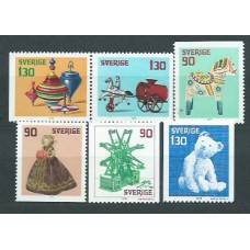 Suecia - Correo 1978 Yvert 1027/32 ** Mnh Navidad