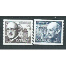 Suecia - Correo 1978 Yvert 1033/4 ** Mnh Premios Nobel