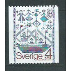 Suecia - Correo 1979 Yvert 1038 ** Mnh Tapiceria