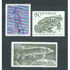 Suecia - Correo 1979 Yvert 1057/9 ** Mnh Fauna