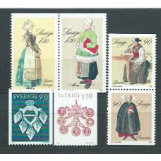 Suecia - Correo 1979 Yvert 1069/74 ** Mnh Navidad