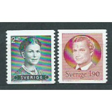 Suecia - Correo 1984 Yvert 1254/5 ** Mnh Reyes suecos