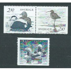 Suecia - Correo 1986 Yvert 1354/6 ** Mnh Fauna aves