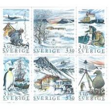 Suecia - Correo 1989 Yvert 1535/40 ** Mnh Fauna