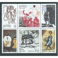 Suecia - Correo 1990 Yvert 1601/6 ** Mnh Ilustraciones