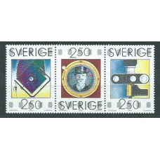 Suecia - Correo 1990 Yvert 1612/4 ** Mnh Fotografias