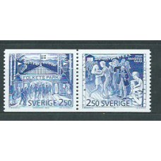Suecia - Correo 1991 Yvert 1651/2 ** Mnh