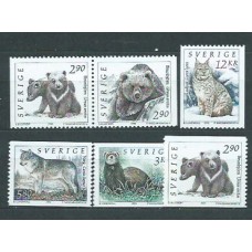 Suecia - Correo 1993 Yvert 1738/8Aa ** Mnh Fauna